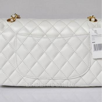 Женская сумка Chanel Flap 2.55 White (8450) реплика