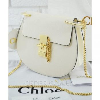 Женская сумка Chloe Drew Mini White (2049) реплика