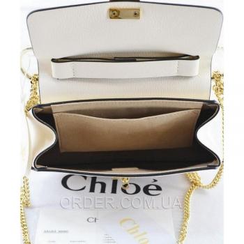 Женская сумка Chloe Drew Mini White (2049) реплика