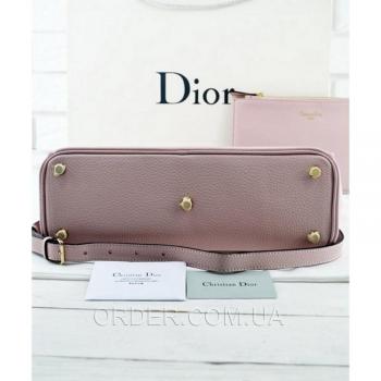 Женская сумка Dior Diorissimo Pink Medium (2328) реплика