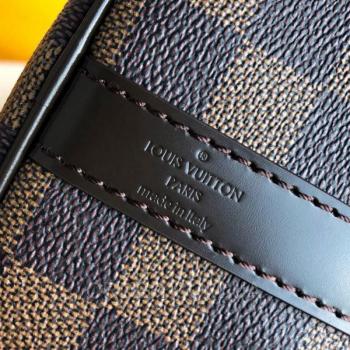 Женская сумка Louis Vuitton Speedy Damier Brown (4055) реплика