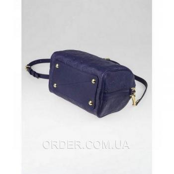 Женская сумка Louis Vuitton Speedy Royal Blue (3935) реплика