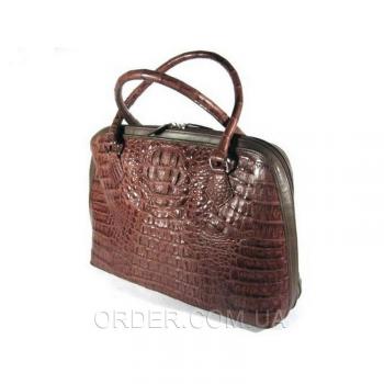 Женская сумка из кожи крокодила River (BCM 705 Kango)