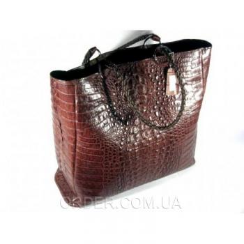 Женская сумка из кожи крокодила River (BCM 592-3 Kango)