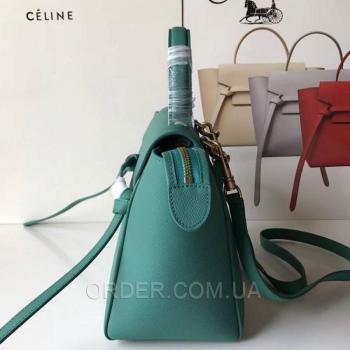 Женская сумка Celine Belt Bag Green (7346) реплика