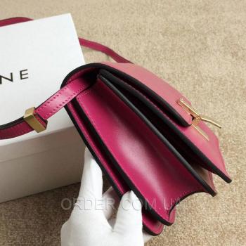 Женская сумка Celine Classic Box Shoulder Bag Fuchsia (7330) реплика