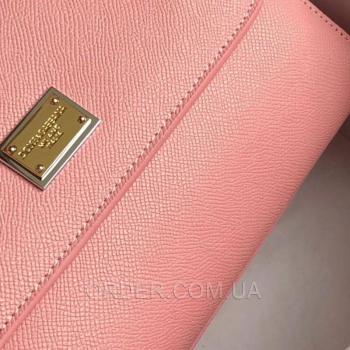 Женская сумка Сумка Dolce & Gabbana Sicily Pink (4924) реплика