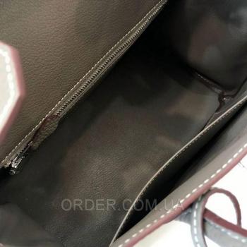 Женская сумка Hermes Birkin Grey 30 cm (3781) реплика