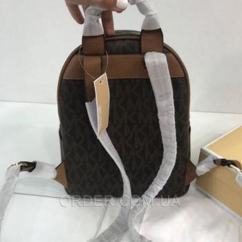 Женский рюкзак Michael Kors Abbey Acorn Brown Backpack (5759) реплика