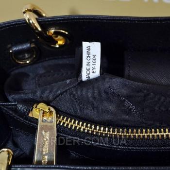 Женская сумка Michael Kors Cynthia Small Black (5728) реплика