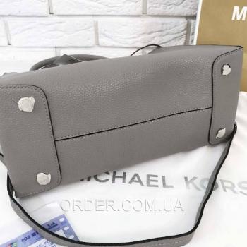 Женская сумка Michael Kors Mercer Large Grey (5709) реплика