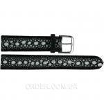 Ремешок для часов из кожи ската (STWS 03 Black)