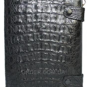 Мужская барсетка из кожи крокодила (MZCM 14 H Black)