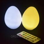 Светодиодный светильник Egg79W2 на батарейках с пультом ДУ (набор 2 шт.)