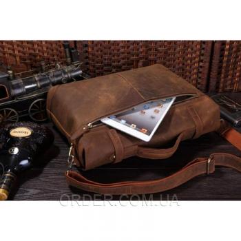 Мужской кожаный портфель TIDING BAG (7082R)