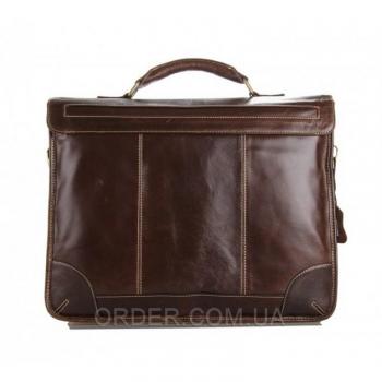 Кожаный портфель TIDING BAG (7091C)