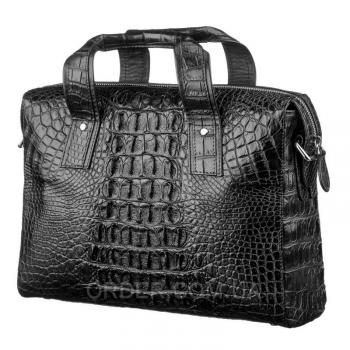 Мужская сумка из натуральной кожи крокодила (18022)